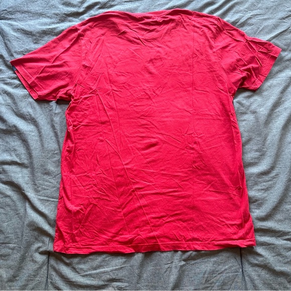 RED ELLESSE T-SHIRT - LARGE - Picture 3 of 7